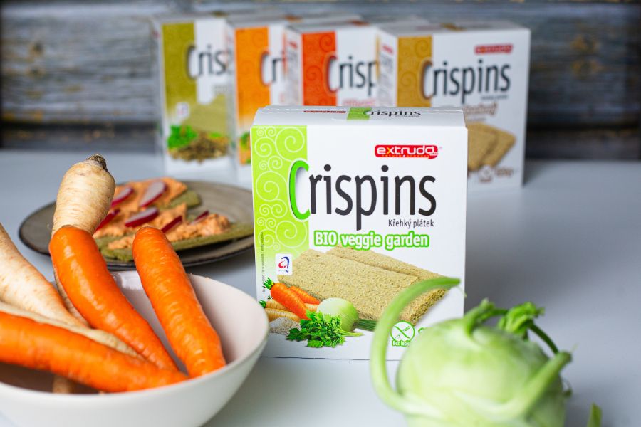 BIO veggie garden plátky ako alternatíva k tradičnému pečivu